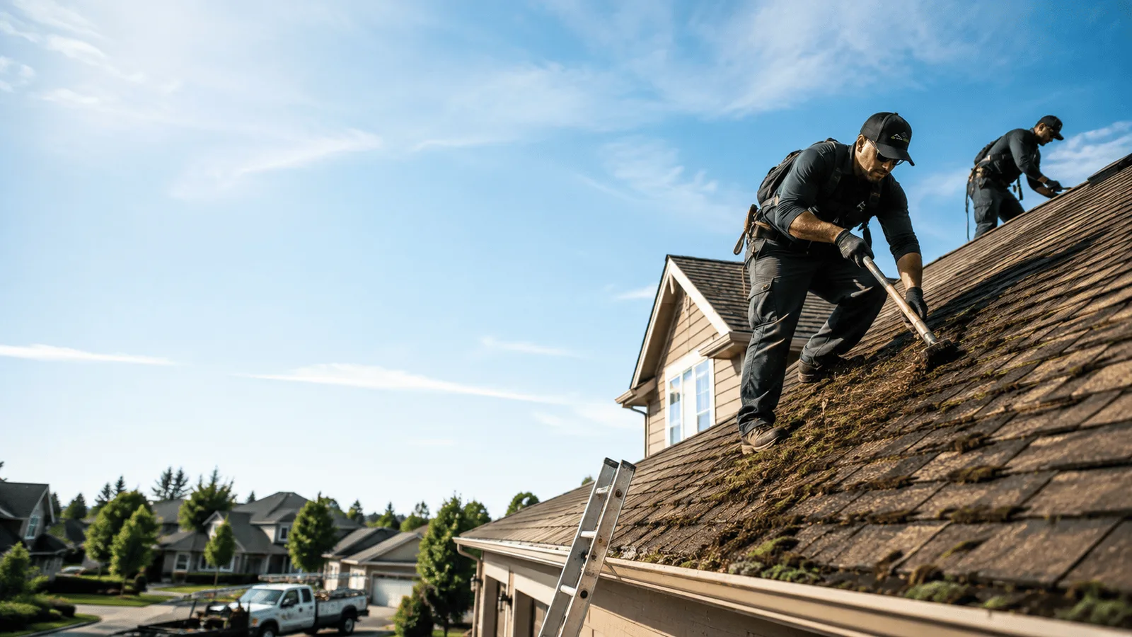 Roof Moss Removal in Fredonia, KS near me